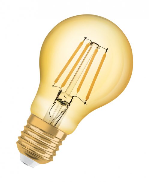 Vintage 1906 LED CL A  FIL GOLD 35 non-dim  4W/824 E27 - 4058075293090 - LEDVANCE