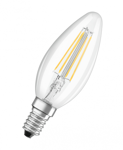 LED VALUE CL B FIL 40 non-dim 4W/827 E14 - 4058075438637 - LEDVANCE