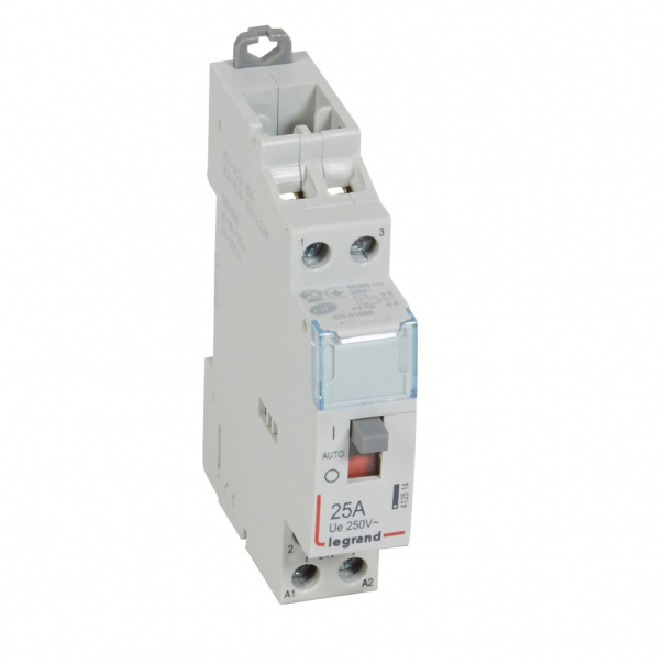 STYCZNIK MODUŁOWY SM 425 25A 24V 2NO Z MANIPULATOREM - 412514 - LEGRAND