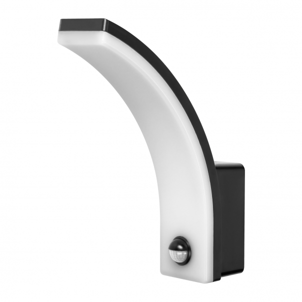 FRENIT LED 20W, oprawa ogrodowa z czujnikiem ruchu, 2300lm, IP65, 4000K, funkcja przyciemnienia, czarna - AD-OP-6204BLPMR4 - ORNO