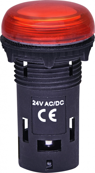 LAMPKA LED 24V AC/DC - CZERWONA ECLI-024C-R - 004771210 - ETI