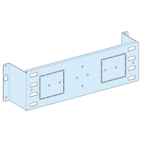 Rozdzielnice PrismaSet, płyta montażowa Prisma G do ISFT100 montaż pionowy 550mm - LVS03121 - SCHNEIDER ELECTRIC