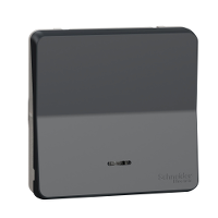 Mureva, mechanizm przycisku z podświetleniem, antracytowy - MUR35127 - SCHNEIDER ELECTRIC