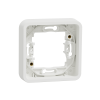 Mureva, podstawa podtynkowa pojedyncza, biała - MUR39107 - SCHNEIDER ELECTRIC