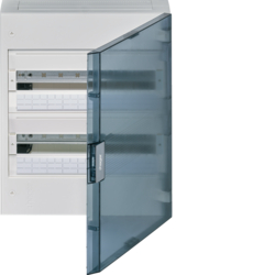 vega Rozdzielnica natynkowa 2x18M IP40, drzwi transparentne - VB218TB - HAGER