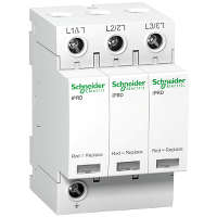 Ogranicznik przepięć Acti9 iPRD40-T2-3 3-biegunowy Typ2 40 kA - A9L40300 - SCHNEIDER ELECTRIC