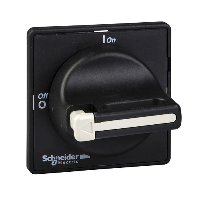 uchwyt obrotowy przedni KAF do VN-12, VN-20, V02...V2 uchwyt czarny - KAF1PZ - SCHNEIDER ELECTRIC