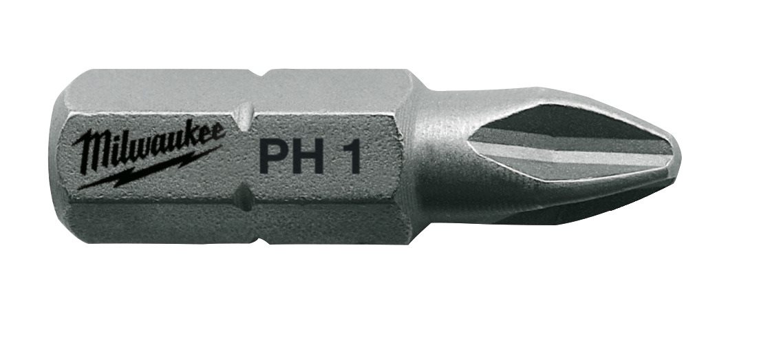 ZESTAW BITÓW UDAROWYCH MILWAUKEE PH2 DŁUGOŚĆ 25 MM 25 SZT. - 4932399587 - MILWAUKEE