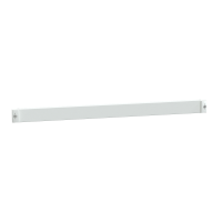 Rozdzielnice PrismaSet, płyta czołowa czołowa 50mm przedział 850mm - LVS03851 - SCHNEIDER ELECTRIC