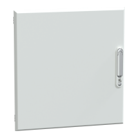 Rozdzielnice PrismaSet, drzwi pełne do obudowy naściennej 12 modułowej - LVS08124 - SCHNEIDER ELECTRIC