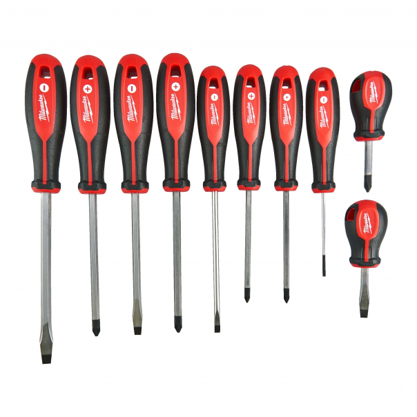 ZESTAW ŚRUBOKRĘTÓW MILWAUKEE 10 SZT. - 4932471808 - MILWAUKEE