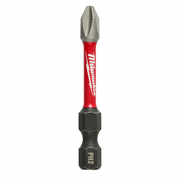 BITY UDAROWE MILWAUKEE SHOCKWAVE CD PH2 50 MM 10 SZT. - 4932430855 - MILWAUKEE
