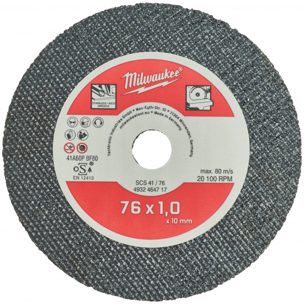 TARCZA TNĄCA DO METALU MILWAUKEE 76 MM 5 SZT. - 4932464717 - MILWAUKEE