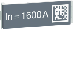 ACB HW1 Wtyczka z oznaczeniem znamionowym wyłacznika 1600A - HWW469H - HAGER