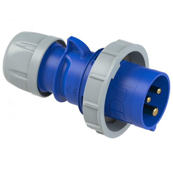 WTYCZKA 16A 2P+Z 230V PRZENOŚNA TWIST IP67 - 0132-6 - PCE