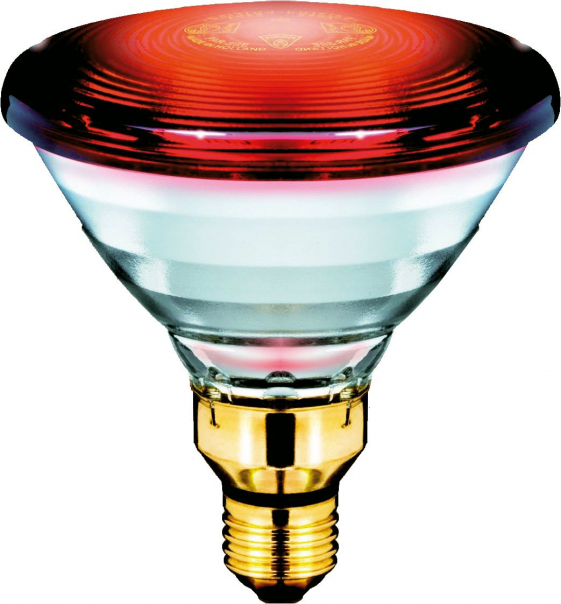 PROMIENNIK PODCZERWIENI E27 PAR38 IRE 150W CZERWONY - 8711500128874 - Philips