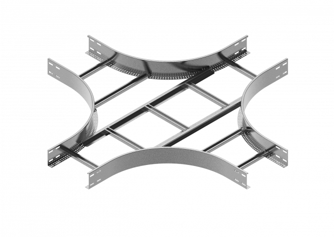 Czwórnik drabinki CZDP400H100N 1,50 mm - 492240 - BAKS