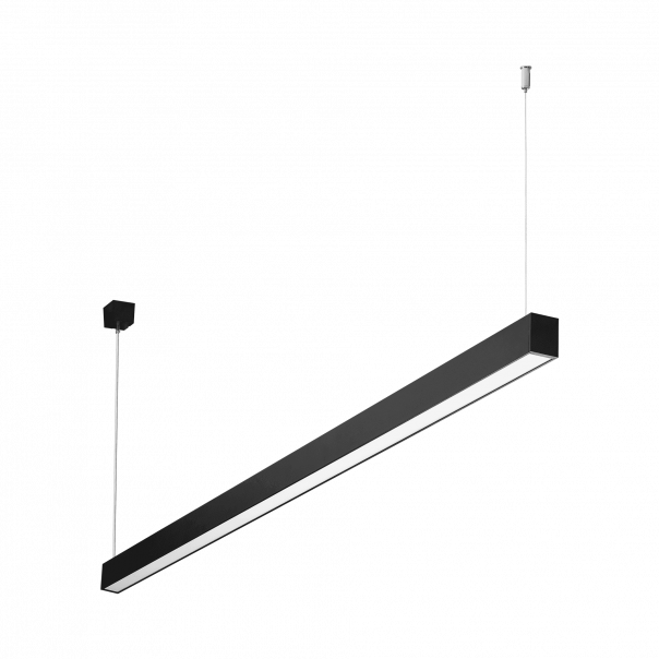 BARIS 40 LED z 1850m PLX I kl. IP44 1140mm 840 18W CZARNY INW - 319549 - LENA LIGHTING