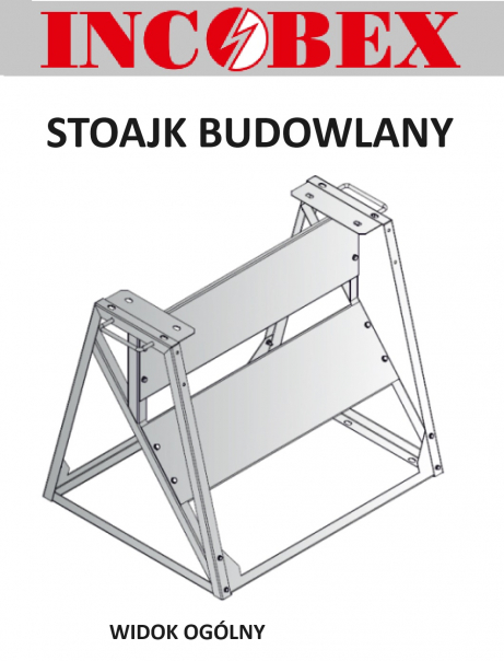 STOJAK BUDOWLANY FTB 800MM - INC-00605 - INCOBEX