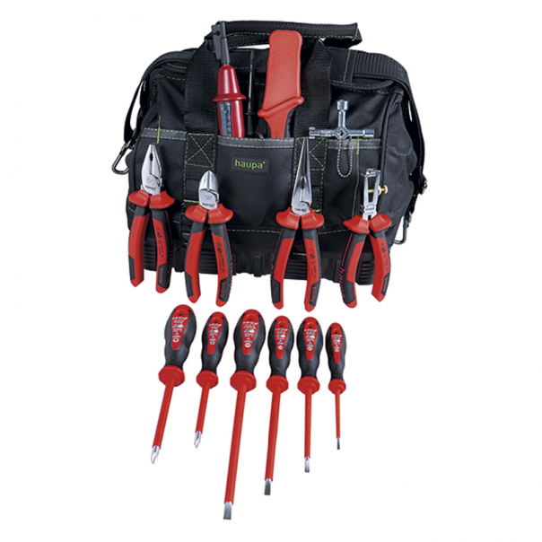 TORBA NARZĘDZIOWA VDE "TOOL BAG" 13 ELEMENTÓW - 220510 - HAUPA