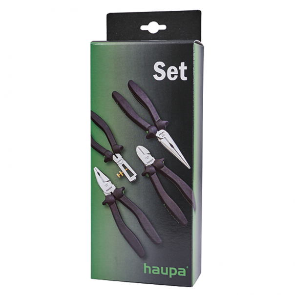 ZESTAW SZCZYPIEC 4 ELEMENTY BLACK-LINE - 220128 - HAUPA