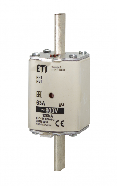 WKŁADKA TOPIKOWA NH - ZWŁOCZNA / KOMBI NH1 GG 200A/800V - 004184463 - ETI