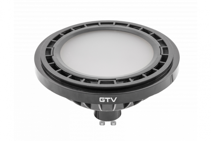 ŻARÓWKA LED ES111 12.5W 1250LM 4000K KORPUS CZARNY ODPOWIEDNIK 85W - LD-ES111NW13W120-10 - GTV