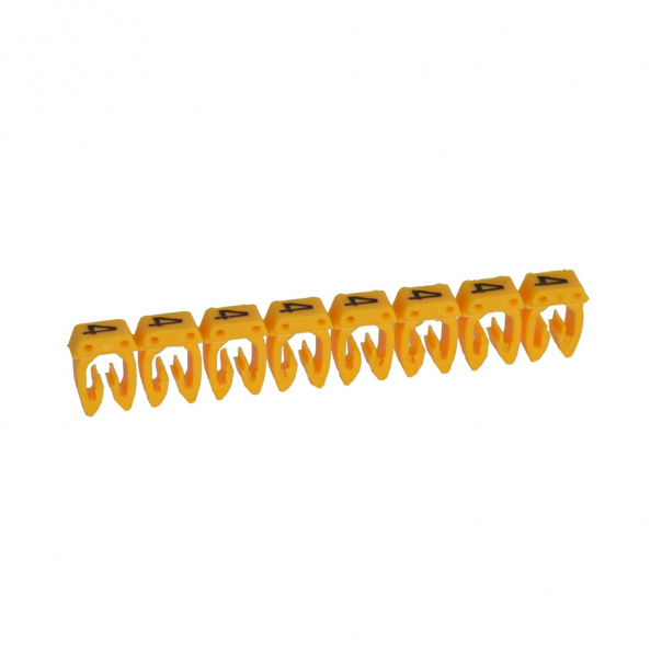 OZN.CAB3 4 - 6   CYFR. 4 ZOLT. (X800) - 038234 - LEGRAND