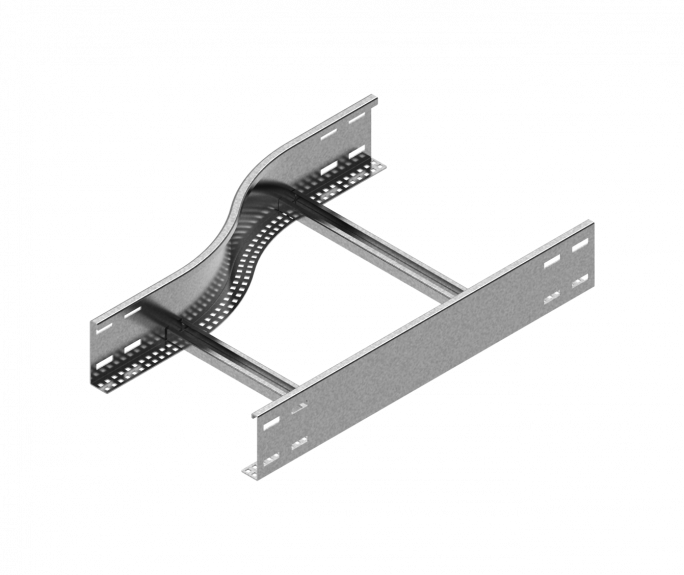Redukcja drabinki lewa RDLC200/100H100 N 2,00 mm - 493220 - BAKS