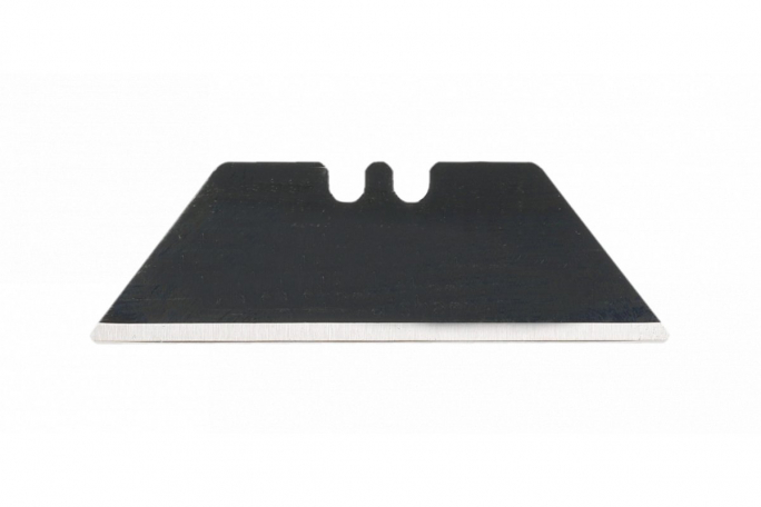OSTRZA TRAPEZOWE WYMIENNE CZARNE 19 MM, STAL SK4, 10 SZT. W BLISTRZE - HT4C669 - HOGERT