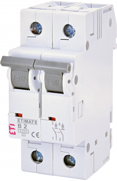 WYŁĄCZNIK NADPRĄDOWY ETIMAT 6 2P B2 - 002113510 - ETI