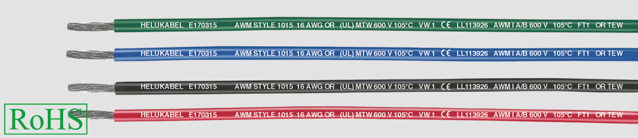 UL-CSA 600V AWG10 ŻÓŁTO-ZIEL - 60813 - KP HELUKABEL