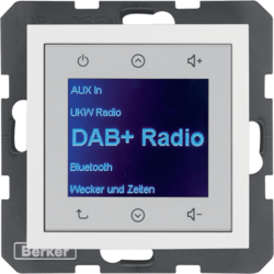 B.x Radio Touch DAB+ biały połysk - 29848989 - HAGER - BERKER
