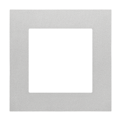 Ramka 1-krotna LINE; Aluminium mat Simon 55 - TR1/143 - KONTAKT SIMON