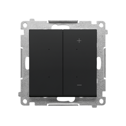 DIMMER W &ndash; Ściemniacz do pasków LED-owych, sterowany smartfonem (moduł); Czarny mat Simon 55 - TESW1W.01/149 - KONTAKT SIMON