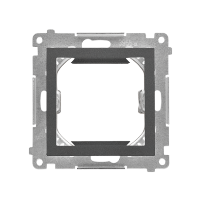 Adapter (przejściówka) na osprzęt standardu 45 &times; 45 mm; Grafitowy mat Simon 55 - TA45.01/116 - KONTAKT SIMON