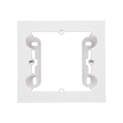 Puszka natynkowa 1-krotna do ramek LINE/DUO. Wyokość: 40mm; Biały mat Simon 55 - TPN1/111 - KONTAKT SIMON