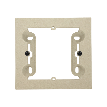 Puszka natynkowa 1-krotna do ramek LINE/DUO. Wyokość: 40mm; Szampański mat Simon 55 - TPN1/144 - KONTAKT SIMON