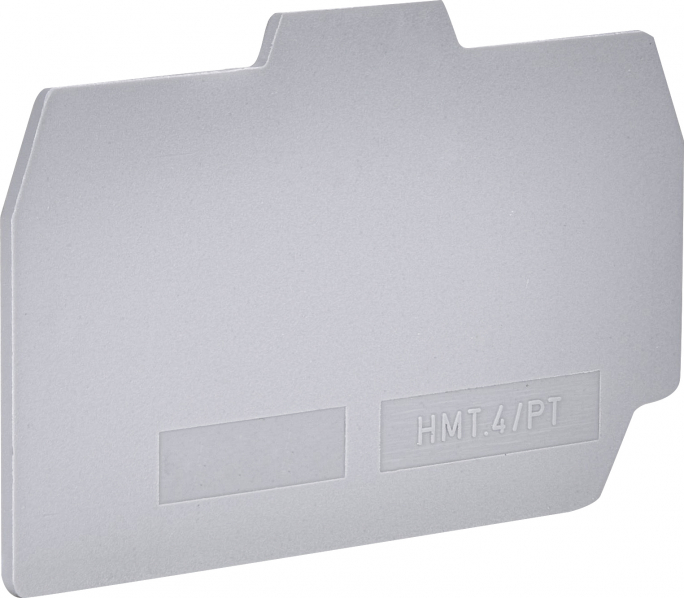 PŁYTKA SKRAJNA 4 MM2 DO ESP-HMM.4, ESP-HTE.4 (SZARA) ESP-HMT.4/PT - 003903138 - ETI