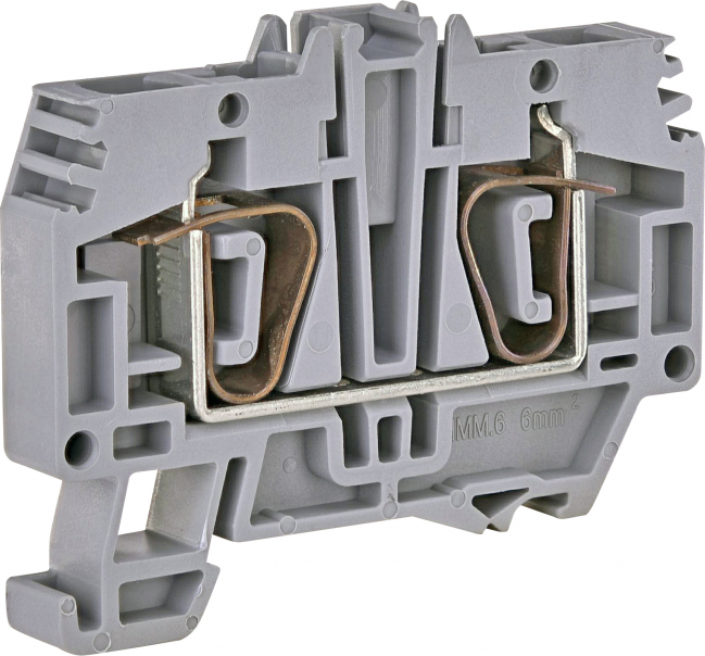 ZŁĄCZKA SPRĘŻYNOWA 6 MM2 (SZARA) ESP-HMM.6 - 003903133 - ETI