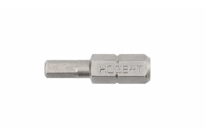 Końcówka wkrętakowa Hex H4, 25 mm, 5 szt. - HT1S348 - HOGERT