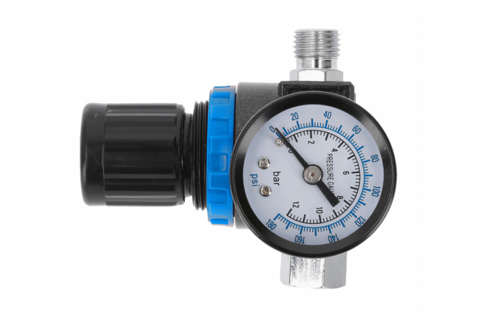 Regulator z manometrem 1/4" - HT4R873 - HOGERT