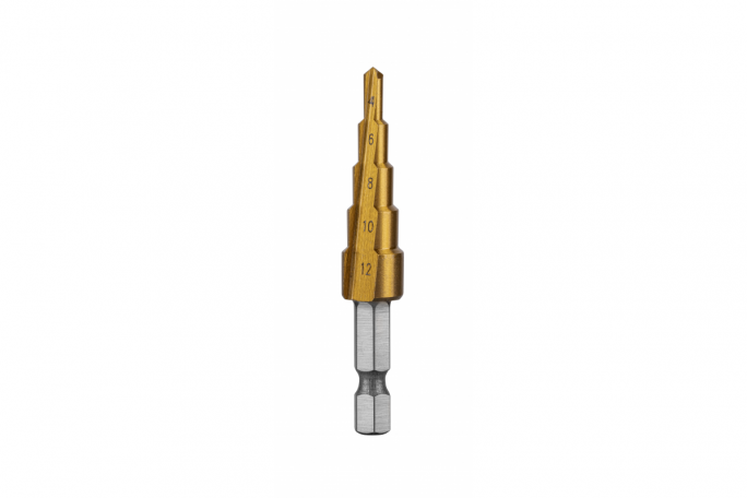 Wiertło stopniowe 4-12 mm - HT6D321 - HOGERT