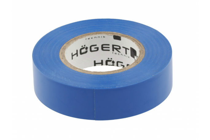 Taśma izolacyjna 0.13x19mm x 20m, niebieska - HT1P283 - HOGERT