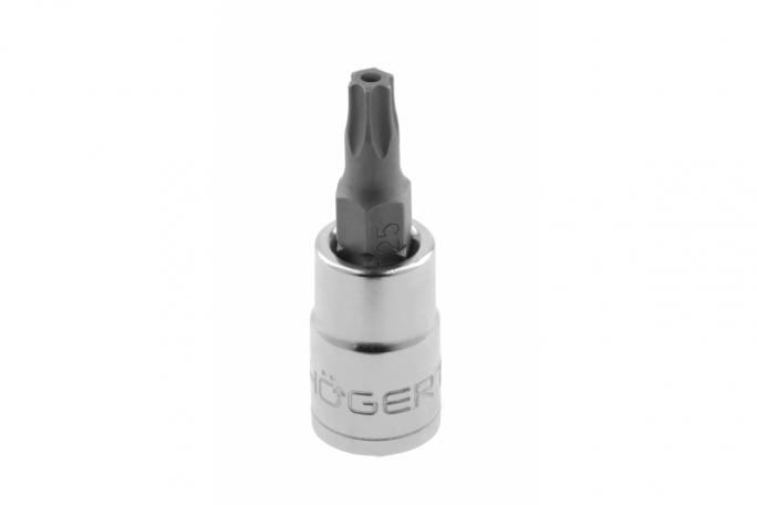 Nasadka z końcówka wkrętakową Torx z otworem 15 mm, 1/4" - HT1S675 - HOGERT
