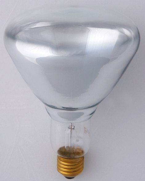 Promienniki podczerwieni - przeźroczysty  R123 E27 125W 230V szkło miękkie IR1 - PRO-2007 - HELIOS żarówki