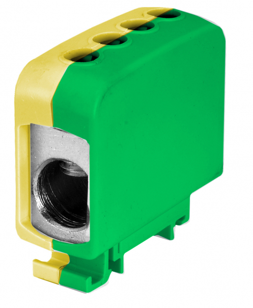 Złączka szynowa gwintowa AL/CU ZGG1x95/2x35z-g żółto-zielony - 84702009 - SIMET