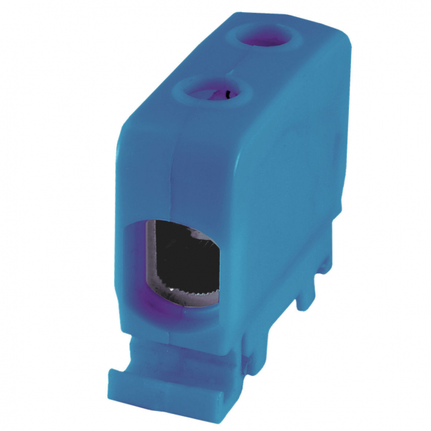 Złączka szynowa gwintowa AL, C ZGG1x1,5-50n niebieski - 84285003 - SIMET