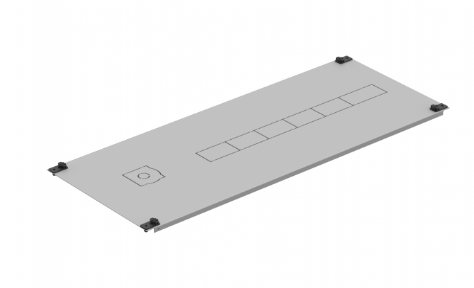 Osłona 1xLBS i 25 mod. (750x300) CP 3-2 S1 M - 001101723 - ETI