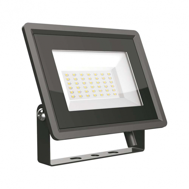 30W Naświetlacz LED / Seria: F-Class / Barwa:3000K / Obudowa: Czarna - 6743 - V-TAC